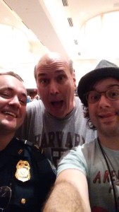 Me, George and Andrew Fincher!